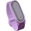 GIOPUEY Cinturini Magnetica Compatibile con Plaud NotePin/NotePin S, Morbido Silicone Cinturino [Resistente all'Usura] [Traspirante] - Purple