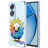 YUXING Cover Trasparente per Oppo A6 Pro 5G - Custodia Protettiva Sottile in TPU Morbido Antiurto con Carino Motivo Disegno Cool (Sheep)