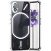 ESTH® Cover Ultra Sottile Hybrid Nothing Phone (1), Custodia Posteriore Trasparente per PC & Anello Rinforzata Antiurto Bumper - Trasparente