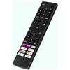 AULCMEET Telecomando vocale di ricambio ERF3C80H, fit for Hisense TV 55E78GQ