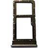 Generico Ricambio compatibile con HUAWEI HONOR X7B CLK-LX1 CLK-LX2 CLK-LX3 Try tray Vassoio alloggio porta scheda Card Sim 1 + SLOT SIM 2 o slitta per lettore Memoria Micro Sd (Silver)