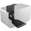 RICOO Supporte altoparlanti LH505-B da parete per Sonos Play:5 Fissaggio a muro altoparlante bluetooth Braccio girevole e inclinabile | WLAN Airplay speaker inteligente