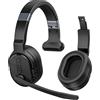 COSMUSIS Cuffie Bluetooth con Microfono, Auricolari Bluetooth con Imbottiglie Rimovibili, Cuffie Wireless con Microfono a Riduzione del Rumore, Headphones Bluetooth con 50 Ore di Autonomia