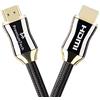 PremiumTech Europe PremiumTech - Cavo HDMI 2.1 - 5M - Portata Fino a 10K e 4K 120hz - Ultra High Speed 48GB/s - Dynamic HDR - Cavo per TV, PC, Playstation - Dynamic HDR - Cavo per tv, pc, playstation