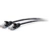 C2G Cavo Ethernet CAT6A extra flessibile da 0,9 m, ideale per l'uso con router, modem, Internet, Wifi box, Xbox, PS5, Smart TV, Sky Q, telecamera IP, offre velocità Internet ultra veloci, colore: nero