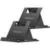 Hianjoo 2 Pack Supporto per Tablet, Supporto da Tavolo Portatile Multi-Angolo Supporto Pieghevole Compatibile con iPhone 15 Pro, Compatibile con iPad, Compatibile con Samsung Tab Phone
