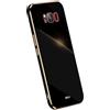 RankOne La Custodia del Telefono è Adatta per Samsung Galaxy S8 (5.8 Inches), Case per Cellulare in Silicone con Telaio Galvanico - Nero