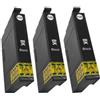 Generico Cartucce COMPATIBILE MULTIPACK (3 PCS) T0711 Cartucce d'inchiostro per Epson 3 X T0711 compatibile con Epson Stylus SX100 SX105 SX200 SX215 SX218 SX400 BX300F DX4000 DX8400