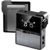Hmusic Lettore MP3 HIFI con clip rimovibile, Cablato/Bluetooth, DAC, audio ad alta risoluzione senza perdita, Lettore DSD/FLAC/DAP, 64GB di memoria, supporta fino a 512GB, 7 modalità EQ