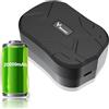Zeerkeer Localizzatore GPS con microfono Professionale GPS Tracker per Auto/Barca Localizzatore Tracciatore Posizione in Tempo Reale Impermeabil Magnete Potente Geo-fence 20000mAh APP Senza Abbonamento TK905C