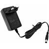 JZK Alimentatore di rete 12 V, 2 A, 24 W, adattatore di alimentazione 12 Volt, 2 Ampere, adattatore DC per strisce LED, router, monitor, telecamera CCTV, DVR NVR