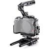 Tilta S1R II Gabbia, Kit di Base per Gabbia Fotografica Compatibile con S1R II/S5 II/S5 IIX/G9 II con Impugnatura Superiore, Piastra di Base LWS da 15 mm, Set di Aste - Nero TA-T80-A-B