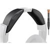 SOULWIT Archetto Pelle Proteica per Sony MDR-RF985R/RF865R/RF6500 Cuffie, Ricambio Cuffie Fascia Copri Headband Riparazione - Nero