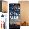 Yuxyiony Nuovo Schermo di Ricambio Per Samsung Galaxy A32 FA325 4G SM-A325F/DS Display LCD Riparazione Dello Schermo e Strumento di Ricambio Accessori