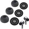 Miruchertter Tappi per le orecchie per Galaxy Buds Pro 3, in silicone per Samsung Buds Pro 3, compatibili con accessori di ricambio Samsung Galaxy Buds Pro, L/M/S (3 paia), colore nero