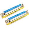 MEIRIYFA DB37 37 Pin Gender Changer D-SUB 37Pin Femmina a Femmina Accoppiatore Cavo seriale Cambio di genere Adattatore VGA Connetor - 2PCS