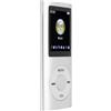 Akozon Lettore MP3 multifunzione sottile portatile con suono senza perdite, schermo LCD da 1,8 pollici, riproduzione di 8 ore, compatibile con MP3 AAC OGG WMA FLAC ACELP e APE - Elegante