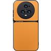Kepuch Cover per Honor Magic 5 Pro - Custodia Case Piastra Metallica Incorporata Litchi Grano - Giallo