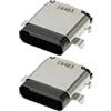 EMSea 2 Pezzi di Porta di Ricarica USB di Tipo C per Laptop Jack di Alimentazione CC Compatibile con Acer Chromebook CB314-1H CB314-1HT
