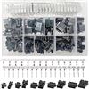 Ruidee 740 pezzi 2,5 mm 2 3 4 5 6 pin JST SM connettore maschio e femmina alloggiamento adattatore assortimento kit (D2.5