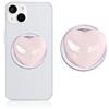 Colexy Supporto Magnetico Cellulare, Impugnatura Smartphone Retrattile con Cuore in Magnetico, Supporto per Telefoni Cellulari a Forma di Cuore Creativo, per smartphone e tablet (Rosa)