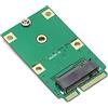 ciciglow Adattatore M.2 da SSD a SATA, Convertitore M.2 da NGFF a MSATA, Supporto M2 SSD 2242 2230 Mm per Desktop Portatile