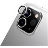 RhinoShield Camera Lens Protector Compatible with[iPad Pro2/3/4 11inch/ iPad Pro 4/5/6 12.9inch] Impact Protection-Scratch/Fingerprint Resistant 9H Tempered Glass with Aluminum Trim-Silver