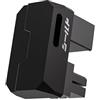 EZDIY-FAB Serie Shield Adattatore di Alimentazione GPU PCIe 8Pin,Connettore Angolato a U di 180 Gradi,Design in Alluminio per Schede Grafiche-Tipo Standard,Nero-1Pack