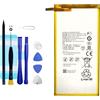 Vvuilsty HB3080G1ECW HB3080G1EBC Batteria di ricambio compatibile con MediaPad T3 10 AGS-W09 T3 8.0 M1 M2 8.0 con kit di riparazione