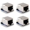 Treedix Connettori Ethernet RJ45, RJ45 a 8 Pin, Kit di Breakout Board compatibili con Ethernet DMX-512 RS-485 RS-422 RS-232 (4 Set)
