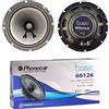 Speaker 2 ALTOPARLANTI compatibile con PHONOCAR BASIC 66126 a doppio cono 16,50 cm 6,5 di diametro da 25 watt rms e 60 watt max 4 ohm 90 db auto, a coppia