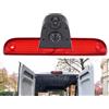 bossanton Telecamera posteriore doppia lente con 3 luci di freno, telecamera posteriore auto con due fotocamere per Fiat Ducato III 3 carado 250 X250 X251 290 290 X Fiat E-Ducato/Citroen Jumper/Peugeot Boxer