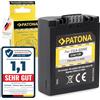 PATONA CGA-S006E Batteria 750mAh compatibile con Panasonic Lumix DMC-FZ7 FZ8 FZ18 FZ28 FZ30 FZ35 FZ38 FZ50 DMC FZ 7 8 18 28 30 35 38 50 Leica V-Lux Lux 1 CGAS006E CGA CGR S006E S006 E