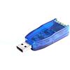 JZK Adattatore convertitore da USB a RS485 RS422 con indicatore luminoso, compatibile con Windows 10, 8, 7, XP, Vista, Linux e Mac OS