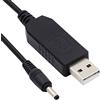 NFHK Cavo 100 cm USB 2.0 Tipo-A DC 5V a DC 12V 3.5x1.3mm Riser Spina Boost Spina di Alimentazione Connettore Barile