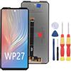 SiuVorZhi Display LCD compatibile con Oukitel WP27 Display LCD Touch Screen Assembly Riparazione Parti di ricambio con strumenti.