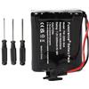 Fuworance Batteria di ricambio da 2200 mAh, 7,2 V, 15,84 Wh, per radio Tivoli PAL/iPAL MA-1, MA-2, MA-3