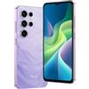 Neow Safe + Smartphone Android 15 4G 128 Go | Schermo HD+ da 6,52 | Smartphone per adolescenti | App scolastiche e divertenti preinstallate | Controllo genitori (viola)