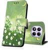 DiaryTown Cover per Xiaomi Redmi Note 14 Pro 4G / 5G Custodia in PU Pelle a Libro Motivo Flip Caso Magnetica Portafoglio Carta Slot Protettiva Cover per Redmi Note 14 Pro Plus 5G - Vintage Floreale