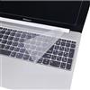 Hawpasy 2 Pezzi 365 * 135mm Copritastiera Pc Pellicola Protettiva, Copritastiera Pc Portatile 15-17 Pollici, Protezione Tastiera Notebook Lavabile, Resistente Agli Schizzi, Riutilizzabile, Trasparente