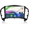 BXLIYER Android 15 IPS Autoradio Per Juke J15 (2010-2019) / YF15 Infiniti ESQ (2011-2017) - 2G+64G - Rear Camera 0 - 9 Pollici 2 DIN - WIFI DAB Carplay Split-Screen Volante Android Auto