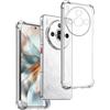REY Cover in Gel TPU Anti-Shock per ZTE Nubia Z60s PRO, Morbido Silicone Custodie Protettivo Case, Anti-Scratch, Protettiva Sottile Back Cover