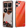 GIOPUEY Cover Compatibile con Cmf Phone 2 PRO, TPU Ultrasottile HD Case, Protezione del Cuscino d'Aria - Trasparente