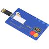 Yunseity Chiavetta USB, Chiavetta USB a Forma di Carta di Credito 32G Memory Stick U Disk Thumb Gift, per Backup Dati, Trasferimento File