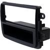 AERZETIX - C40940 - Mascherina telaio adattatore 1 DIN per autoradio - in plastica - compatibile con Dacia Dokker 2012+, Duster 2013+, Lodgy 2012+, Sandero 2013+