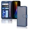 TECHGEAR Custodia per Samsung Galaxy A17, custodia a portafoglio in pelle PU [blocco RFID] porta carte, supporto, cinturino da polso, chiusura magnetica, protezione antiurto per Samsung A17 5G / A17
