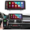 ninetom Autoradio Ninetom con touch screen da 10,25 pollici per BMW X5/X6 E70 E71 2011-2013 con sistema CIC, supporto Apple Carplay/Android Auto, Mirrorlink, navigazione, musica, aggiornamento stereo per auto