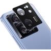 HeeYeal Metallo Pellicola Fotocamera per Xiaomi 13T 5G/13T Pro 5G - Nero | Anti Graffio Alluminio Telaio Protezione Lente Pellicola Protettiva Protettore Obiettivo Fotocamera per Xiaomi 13T/13T Pro 5G