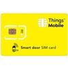 Things Mobile SIM Card per APRIPORTA Things Mobile con copertura globale e rete multi-operatore GSM/2G/3G/4G LTE, senza costi fissi, senza scadenza e tariffe competitive, con 10 € di credito incluso