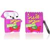 Derhom Airpods 3 Silicone Case Funny Cute Fashion Soft Cartoon Cover Skin Compatible for Apple Airpods 3 with Keychain[Serie di Snack] (Takis)